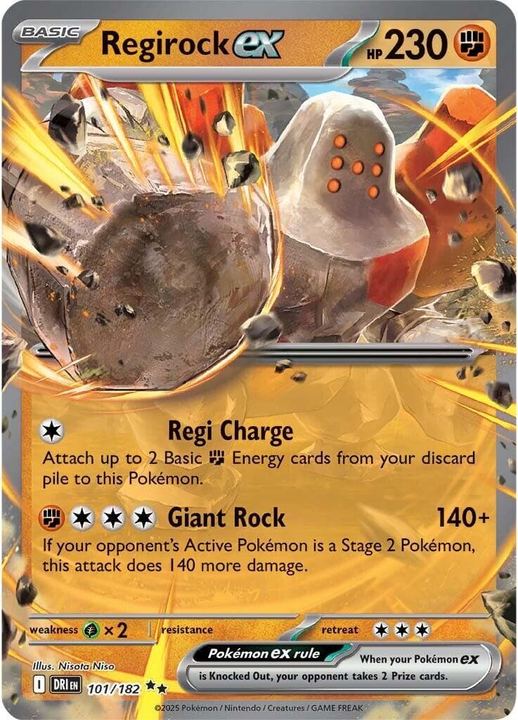 Regirock ex #101