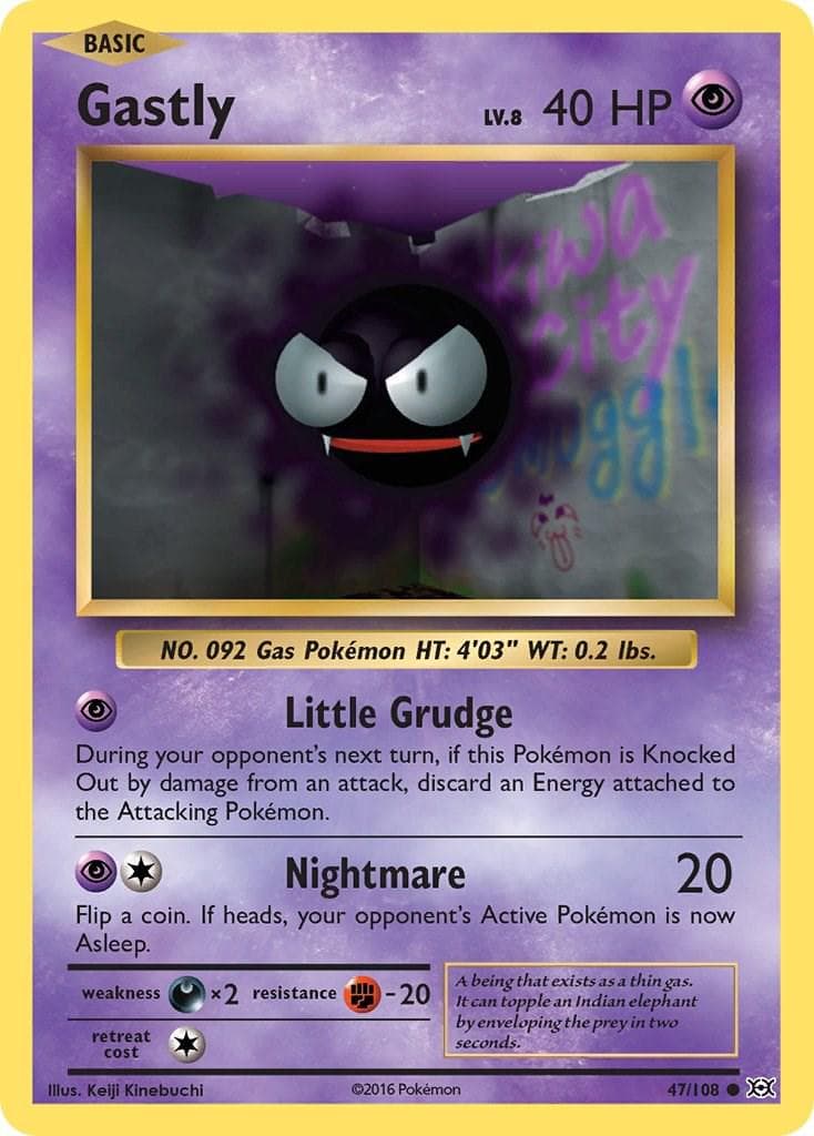 Gastly#47 - XY - Evolutions