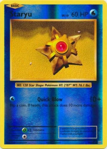 Staryu [Reverse Holo] #30 - LP