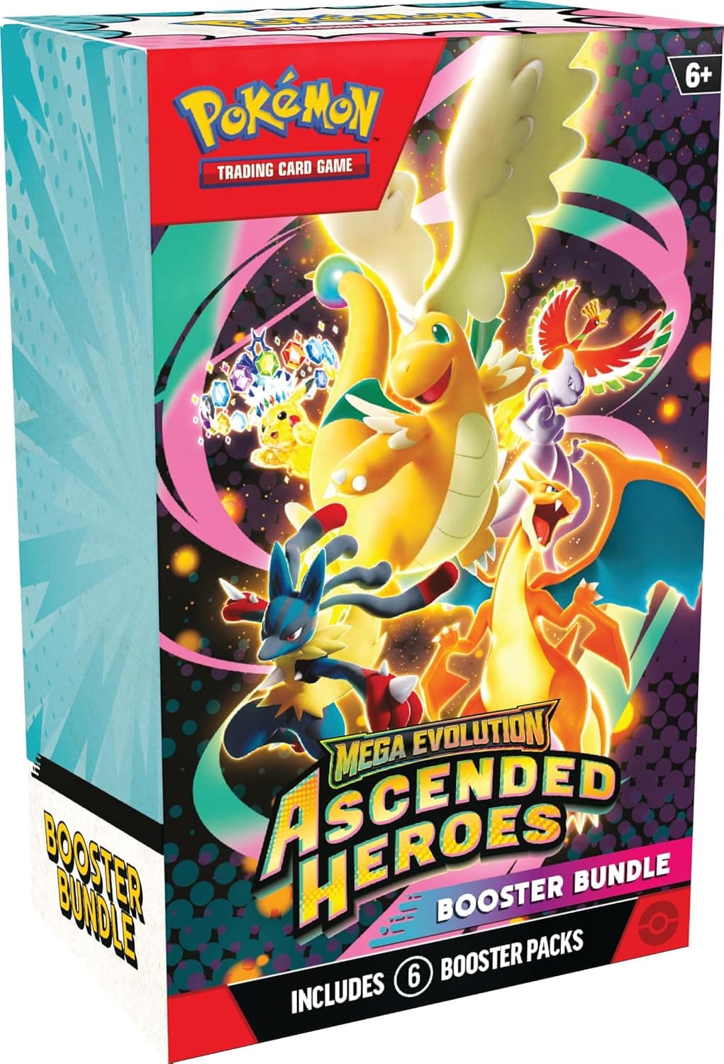 Pokémon TCG: Mega Evolution—Ascended Heroes Booster Bundle (6 Booster Packs)