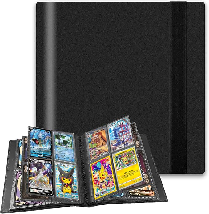 4-Pocket Trading Card Binder, 30 Pages Holding 240 Pockets