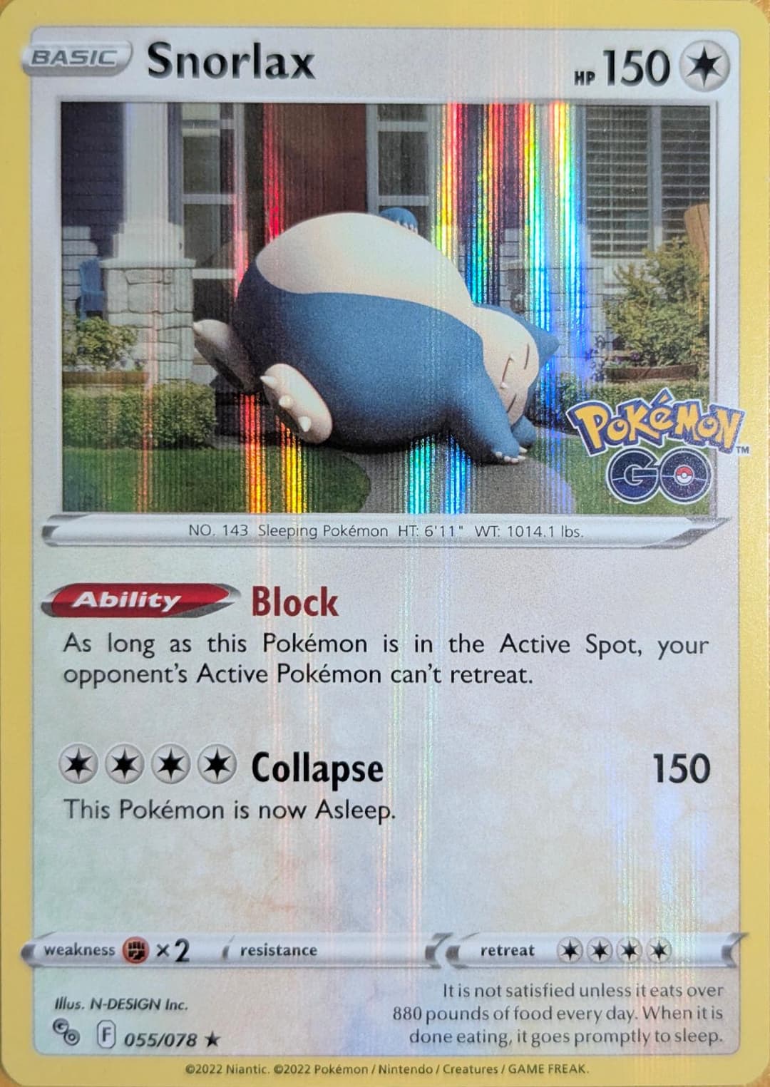 Snorlax [Holo] #55