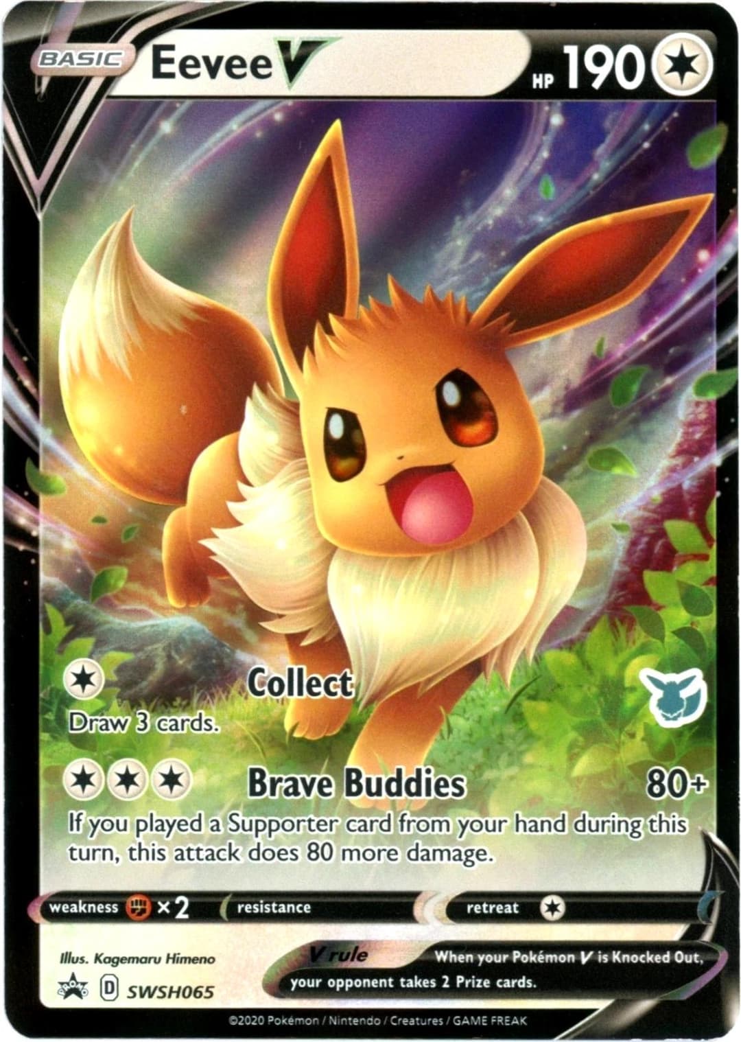 Eevee V [Stamped] #SWSH065